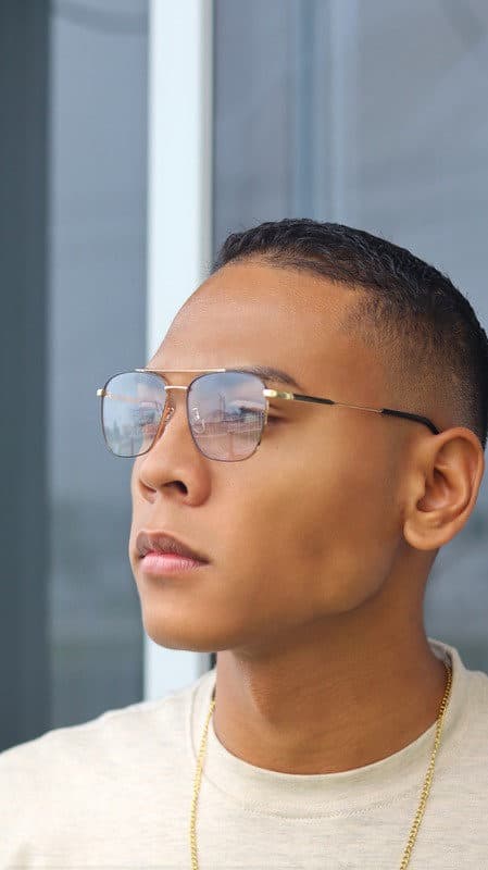PTC Thin Gold Frame Aviator