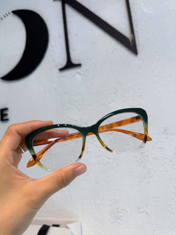 PTC Cat Eye Green Leopard